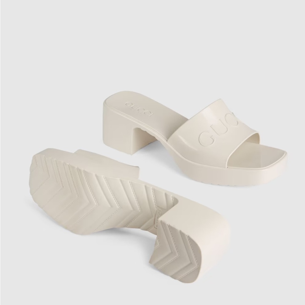 Gucci Rubber Slide Sandal